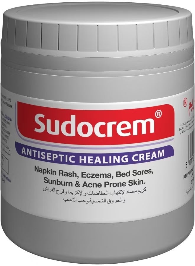 Sudocrem Baby Diaper Cream - Antibacterial and Antifungal Healing Cream for Diaper Rash 250g | Forms a Barrier | For the Treatment of Eczema and Bedsores - Image 4