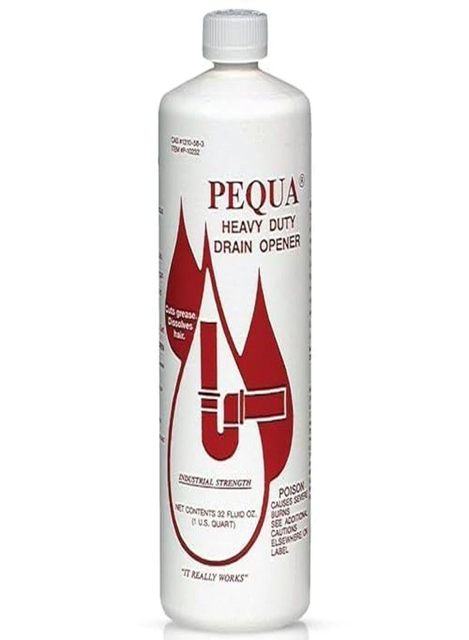 PEQUA INDUSTRIES P-10232 32 oz Pequa Heavy Duty Drain Opener - Powerful, Fast-Acting, Industrial strength Drain Cleaner for Sinks, Tubs, Septic Tanks - Image 2