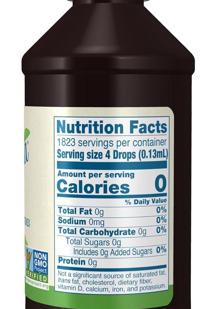 NOW Foods BetterStevia Organic Liquid Sweetener - Image 2