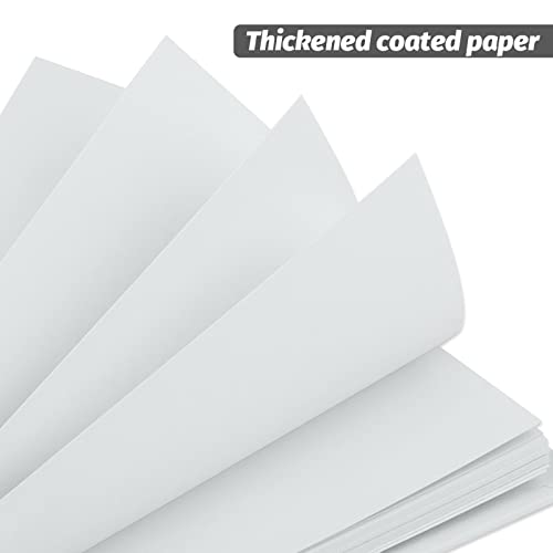 Gotideal 80 Pages Scrapbook Album with 10 Metallic Markers, Craft Paper Photo Album for Wedding and Anniversary, Family DIY Scrapbook Accessories with Scrapbooking Stickers Corners(White)… - Image 5