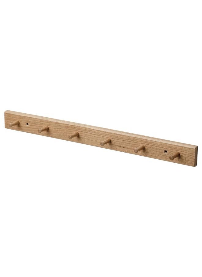 erorex - Rack With 6 Knobs, Oak - Image 1