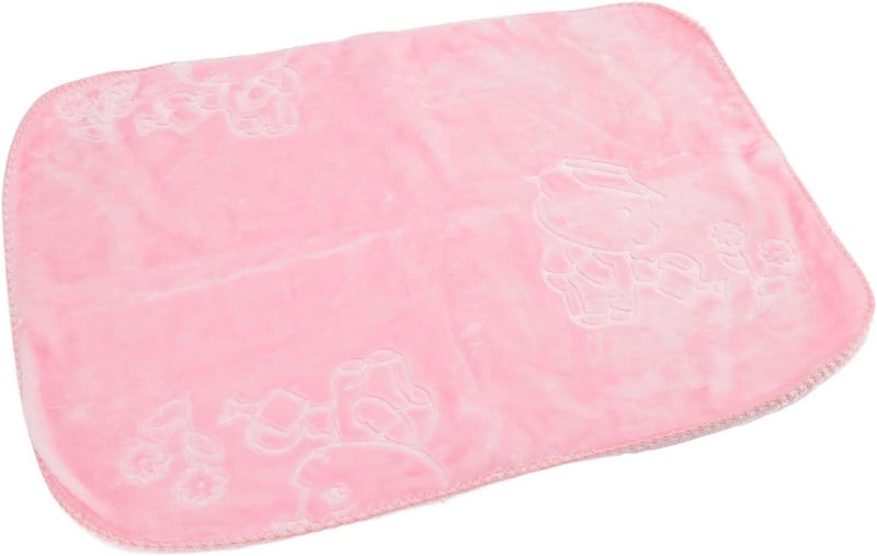 Cat Blanket Double Sided Plush, 4 Season Cat Bed Pad in Pink, Multipurpose Size 27.6x19.7 Inch - Soft Cozy Fabric, Easy Care Washable, Indoor Outdoor Use for Cats Kitten - Image 2