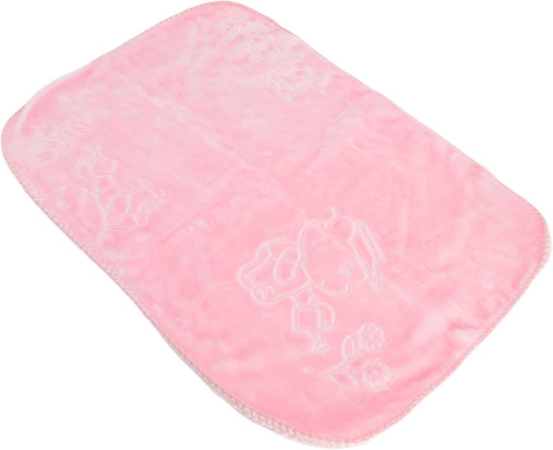Cat Blanket Double Sided Plush, 4 Season Cat Bed Pad in Pink, Multipurpose Size 27.6x19.7 Inch - Soft Cozy Fabric, Easy Care Washable, Indoor Outdoor Use for Cats Kitten - Image 5