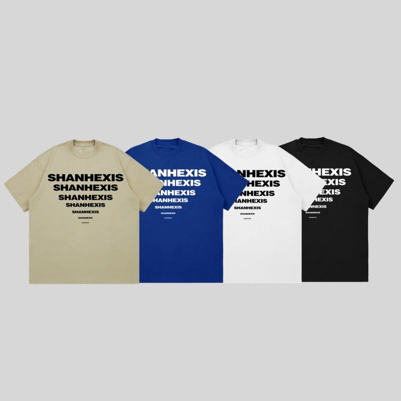 2024 Heavy Weight 260G Fashion Brand Creative Letter Printed Short-Sleeved T-Shirt Men'S American High Street T-Shirt - Image 4