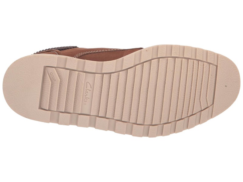 clarks حذاء كلاركس للرجال بارنز ميد أوكسفورد، جلد كولا، 11 متوسط أمريكي - Image 3