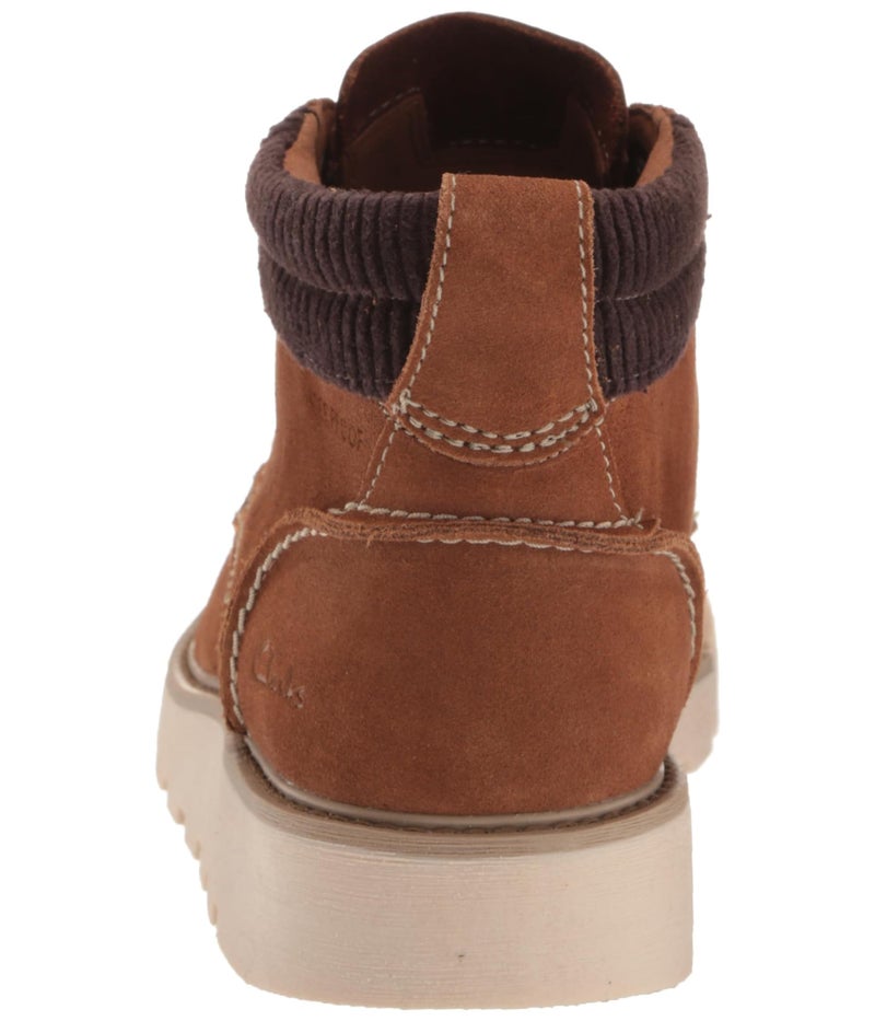 clarks حذاء كلاركس للرجال بارنز ميد أوكسفورد، جلد كولا، 11 متوسط أمريكي - Image 5