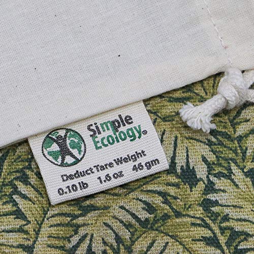Simple Ecology Reusable Grocery Produce Shopping and Storage Bags, Organic Cotton Muslin, XLarge 3 pack - Image 4