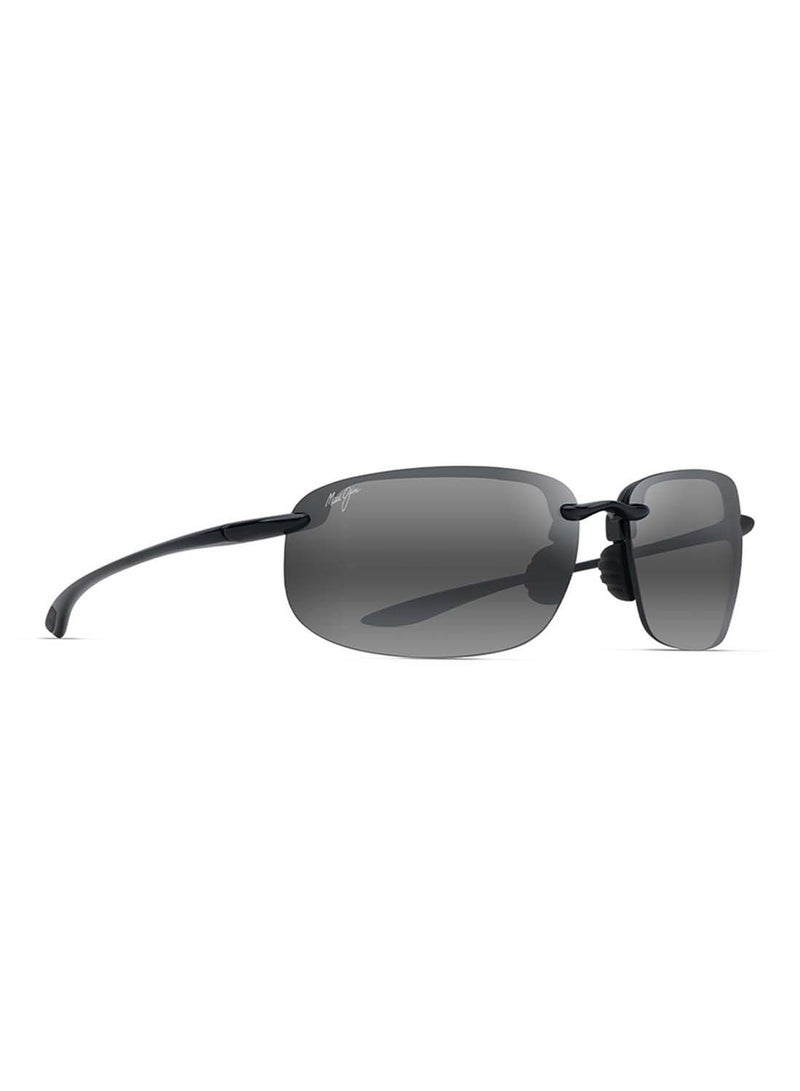 MAUI JIM 455-02 GREY HONOKALANI MATTE BLACK Exclusive Sunglassess - Image 3