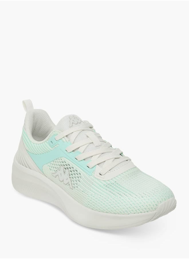 Kappa Womens Panelled Lace-Up Sports Shoes with Pull Tab  - Image 1