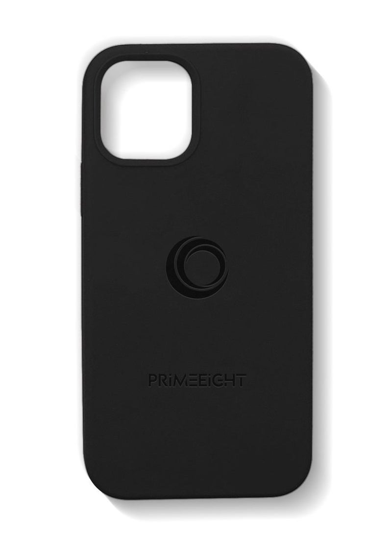 برايميت جراب حماية اسود ايفون 11 برو ماكس 6.5 انش ذو حواف منحنيه مقاومه للصدمات و ضد الخدش كفر حافظة متوافق مع ايفون 11 برو ماكس أسود - Image 1