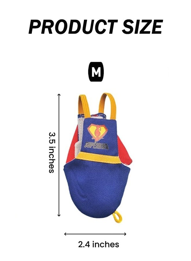 2 Pcs Soft Birds Flight Suits Washable and Reusable Parrots Nappies - Image 3