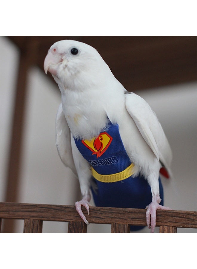 2 Pcs Soft Birds Flight Suits Washable and Reusable Parrots Nappies - Image 4