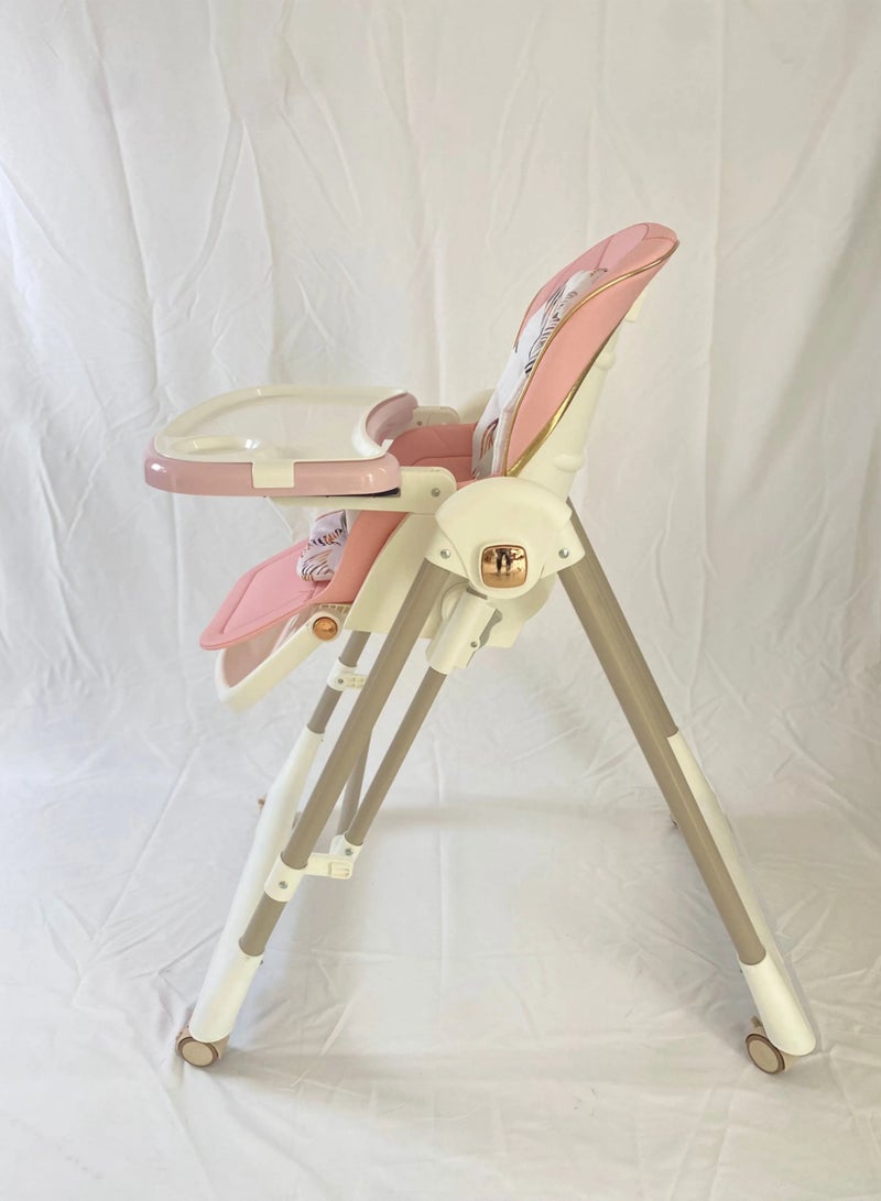 OLUDENIZ 3-in-1 Multifunctional Baby High Chair - Dining, Feeding, and Swing Seat - Image 3