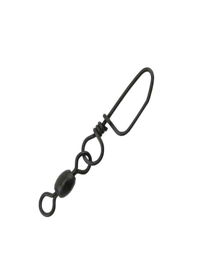 American Fishing Wire Brass Coastlock Snap Swivels (Black/90 Pound Test, 20-Pieces) - Image 2
