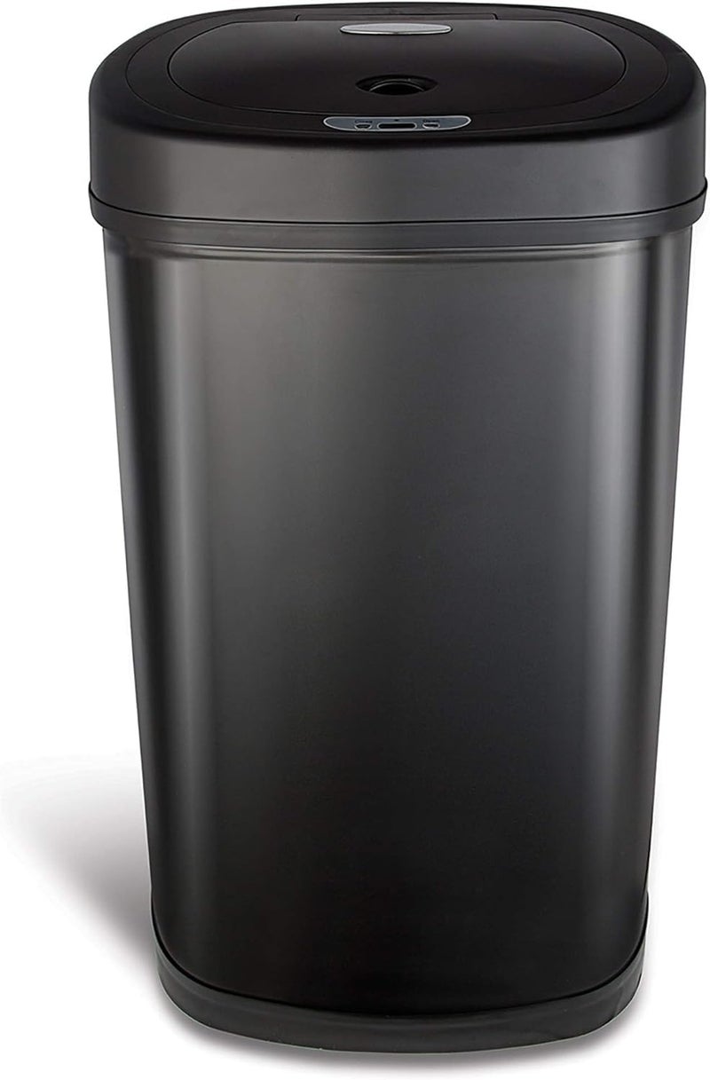 NINESTARS DZT-50-9BK The Original Automatic Motion Sensor Trash Can, 13.2 Gal. / 50 L., Black - Image 5
