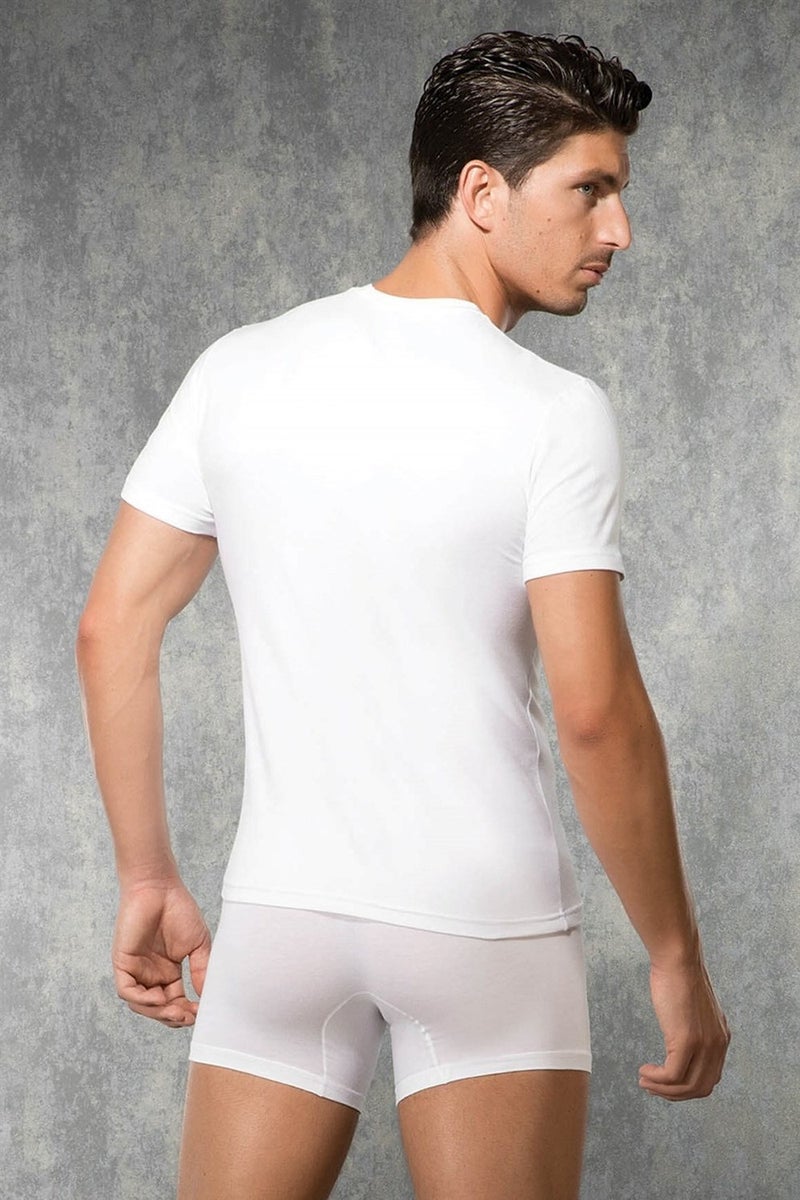 White Men's T-Shirt 2550