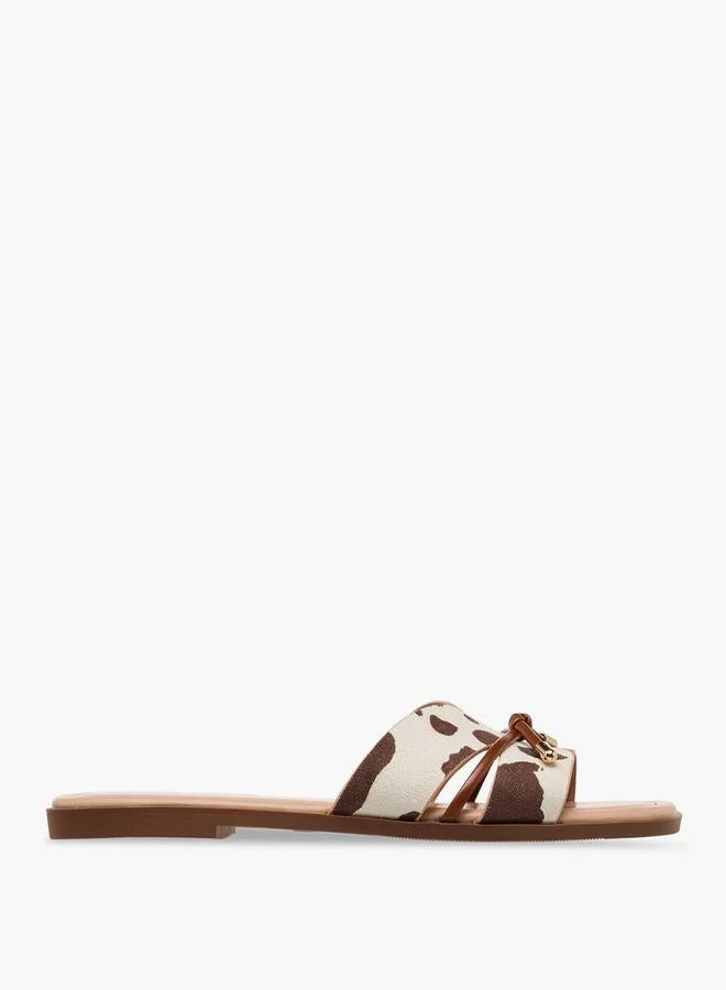 Celeste Women Animal Print Sandals