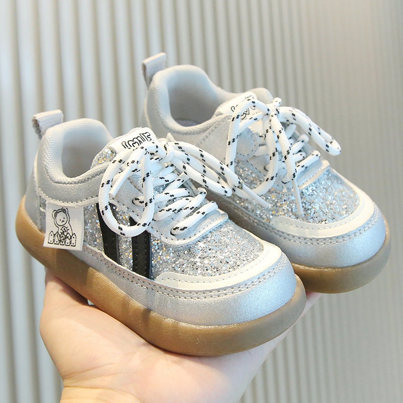 Mesh Sneakers Lightweight Flexible Sole Walking Shoes For Kids Indoor And Outdoor Activities - Image 4