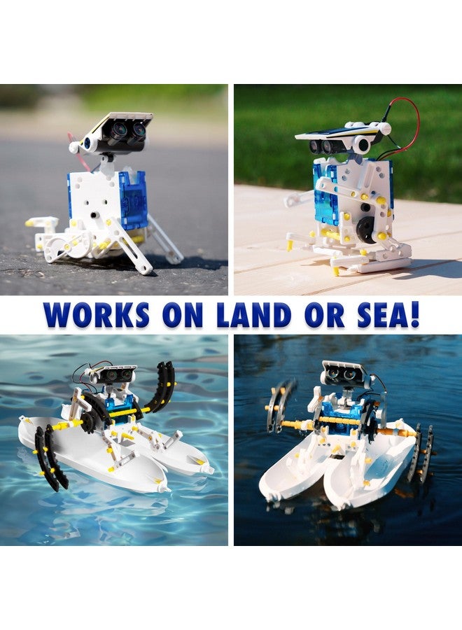 Elenco Teach Tech SolarBot.14, Transforming Solar Robot Kit, STEM Learning Toys for Kids 10+ - Image 4