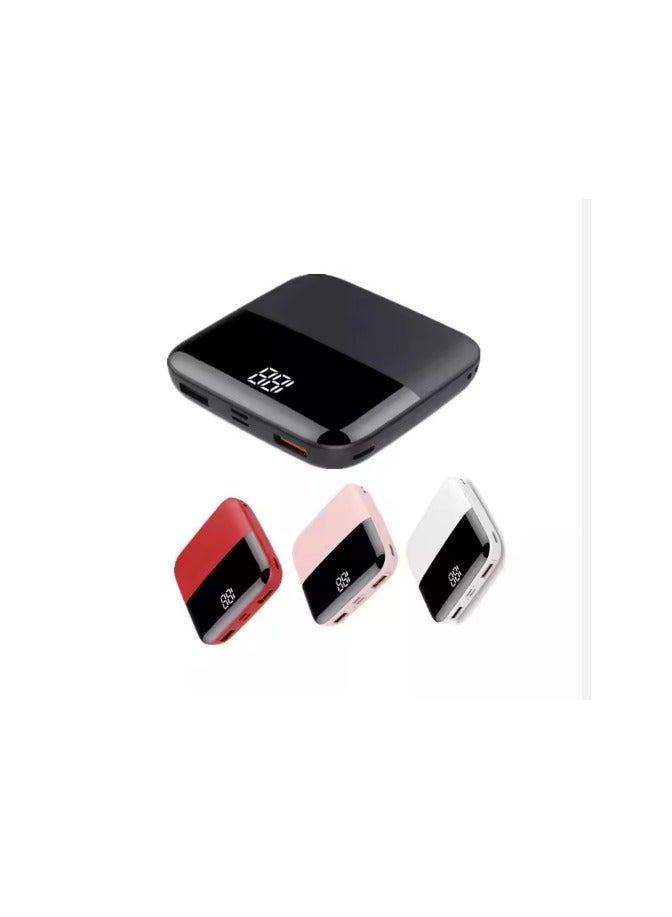 Minnie White Smart Power Bank with Digital Display – Fast Charging & Powerful Performance - Image 2