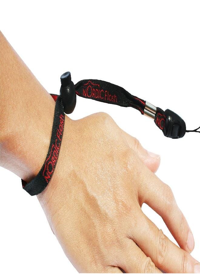 Nordic Flash Nordic Flash Hand Strap [5-Pack] Lanyard with Quick-Release for Camera & Cell Phone - Straps Around Your Wrist - By Premium Accessories Brand (Black)  - Image 3