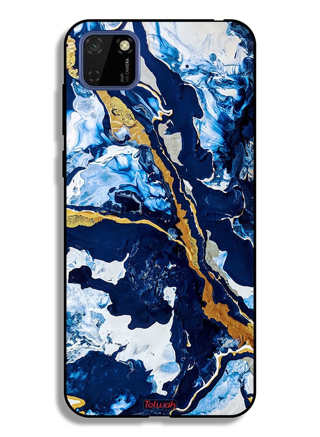 Tolwak Huawei Y5p Protective Case Cover Glitch Texture Art - Image 2
