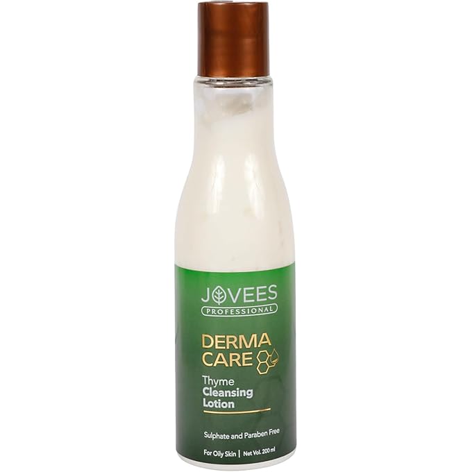 Jovees Professional Derma Care Thyme Cleansing Lotion For Oily Skin, 200ml - Image 2