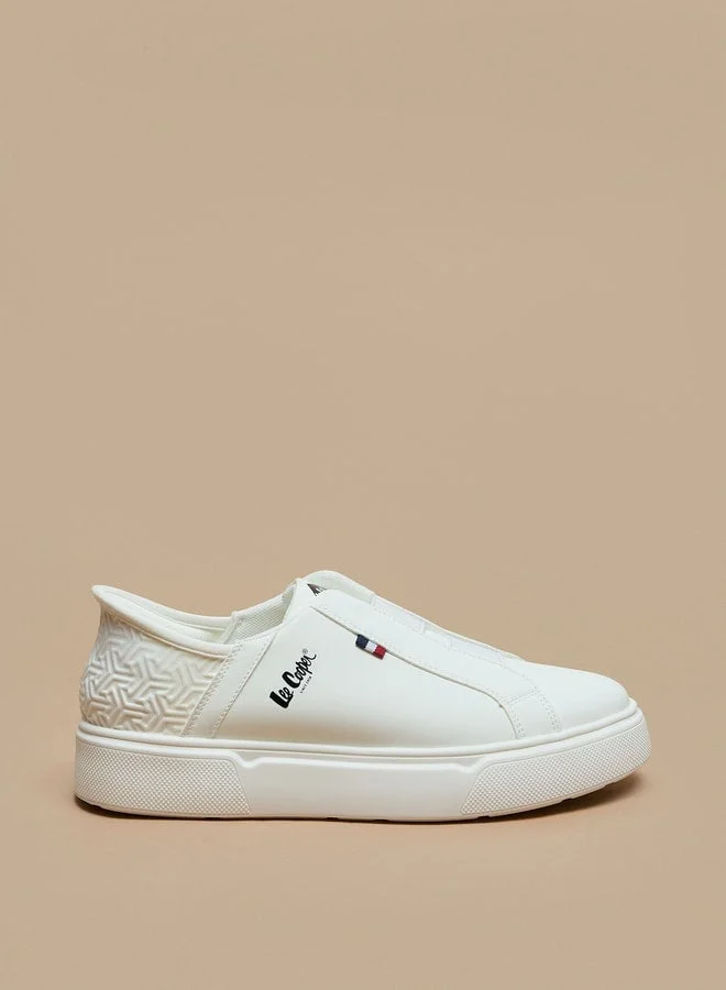 Men's Panelled Slip-On Low Ankle Sneakers