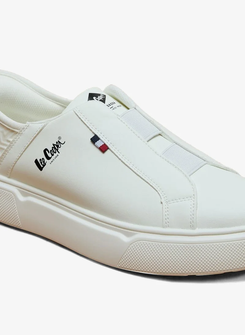 Lee Cooper Men's Panelled Slip-On Low Ankle Sneakers