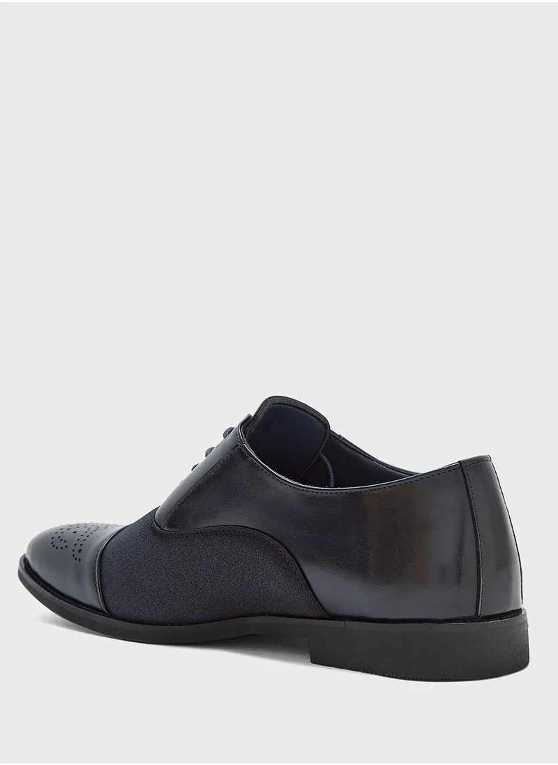 Robert Wood Suede Smart Casual Lace Up