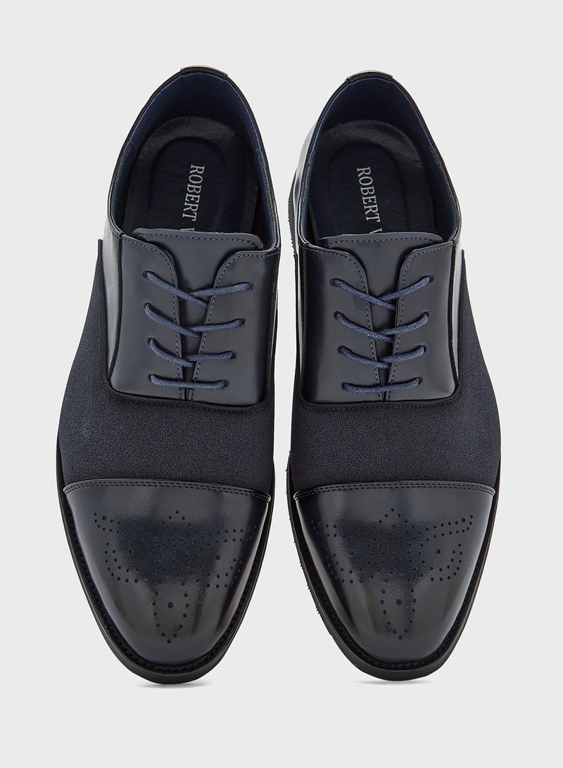 Robert Wood Suede Smart Casual Lace Up  - Image 4
