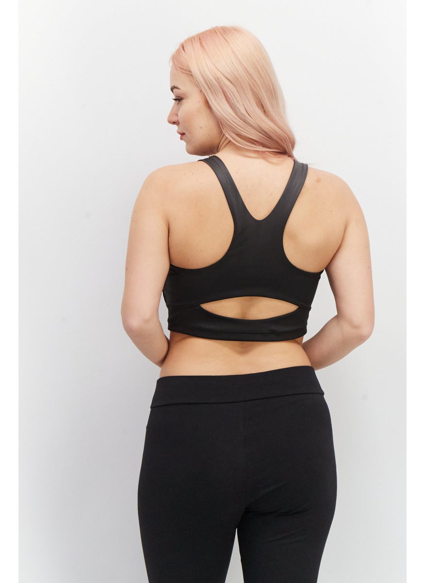 PUMA Women Non Padded Sports Bra, Grey  - Image 3