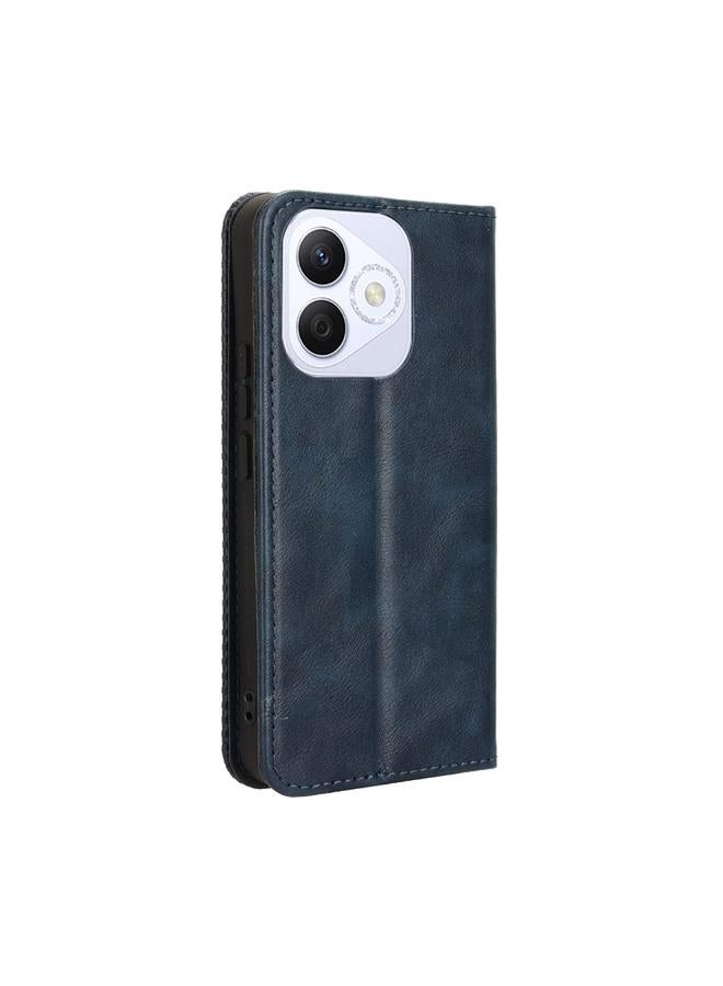 اس-توب جراب هاتف Honor X60i 5G بمشبك مغناطيسي من الجلد بتصميم كلاسيكي - Image 3