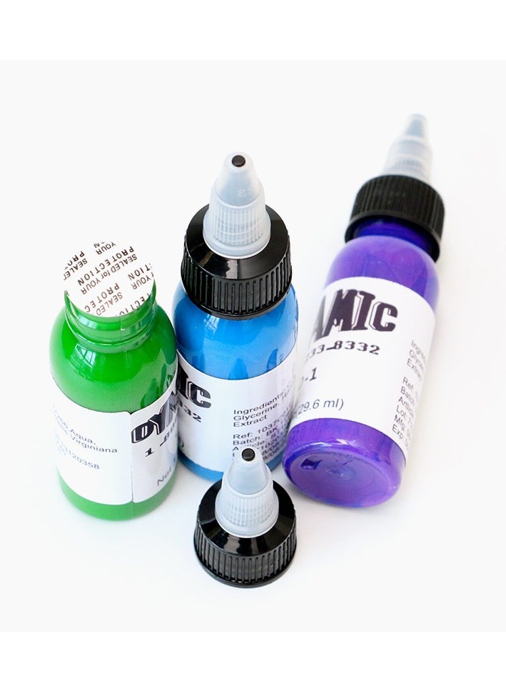 Generic - 1pc Color Tattoo Ink, Smooth Consistent 30ml Tattoo Practice Color Tattoo Pigment, Vegan Friendly Tattoo Color Perfect For Lining And Shading, (BD-1 Baby Blue) - Image 1