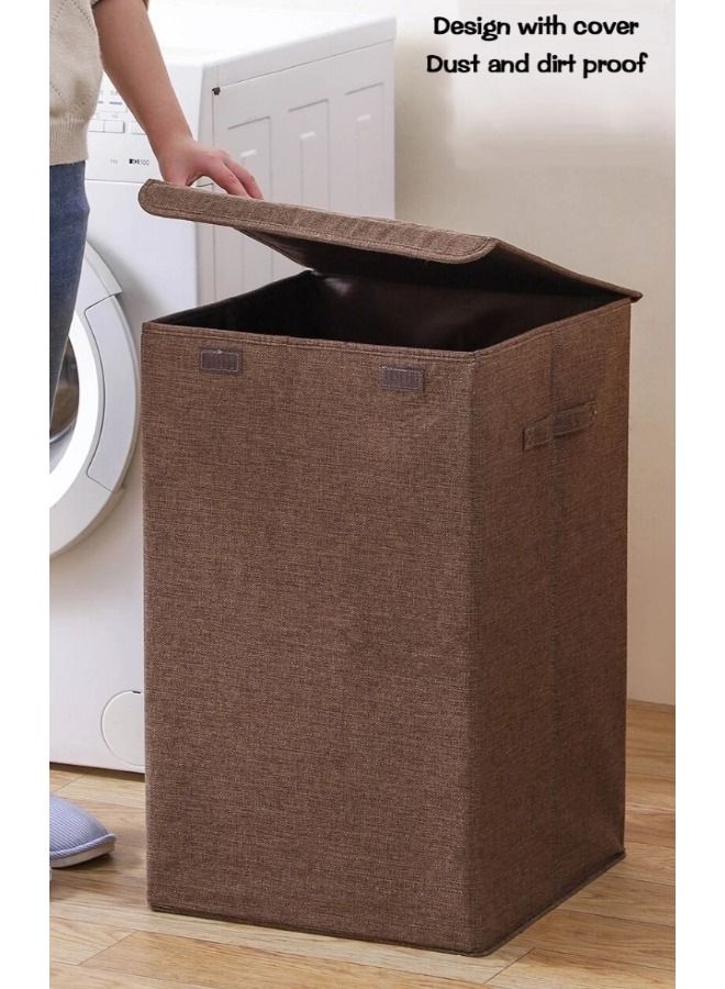 MTL Large Storage Box With Handles For Clothes Storage Organization Games Books Items Folding - Image 3