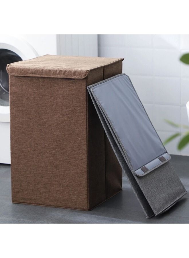 MTL Large Storage Box With Handles For Clothes Storage Organization Games Books Items Folding - Image 2