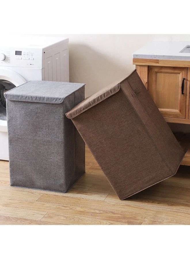 MTL Large Storage Box With Handles For Clothes Storage Organization Games Books Items Folding - Image 4