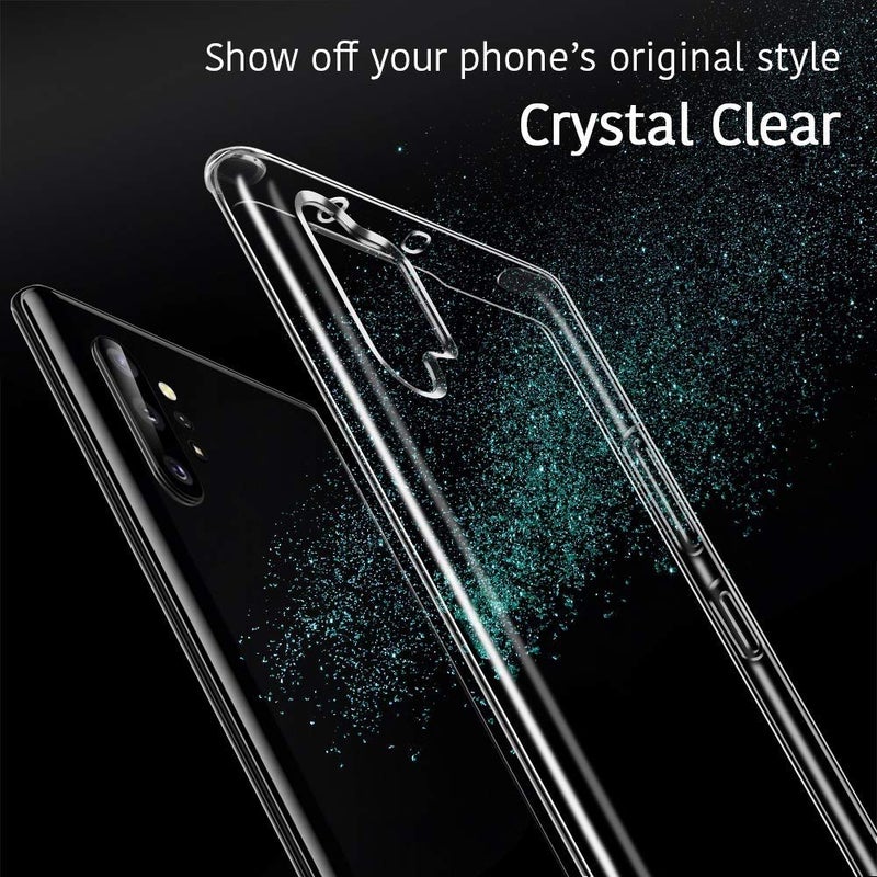 Realcase Back Cover for Samsung Galaxy Note 10+ Plus/Note 10 Pro 6.8" (2019) (tpu+plastic|Transparent) - Image 2