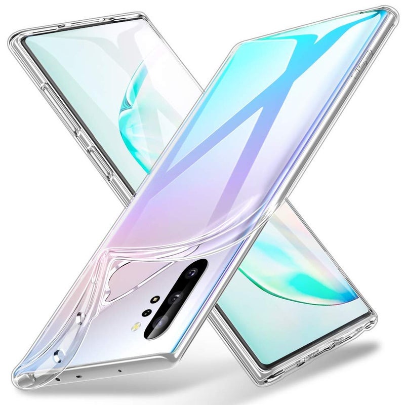 Realcase Back Cover for Samsung Galaxy Note 10+ Plus/Note 10 Pro 6.8" (2019) (tpu+plastic|Transparent) - Image 1