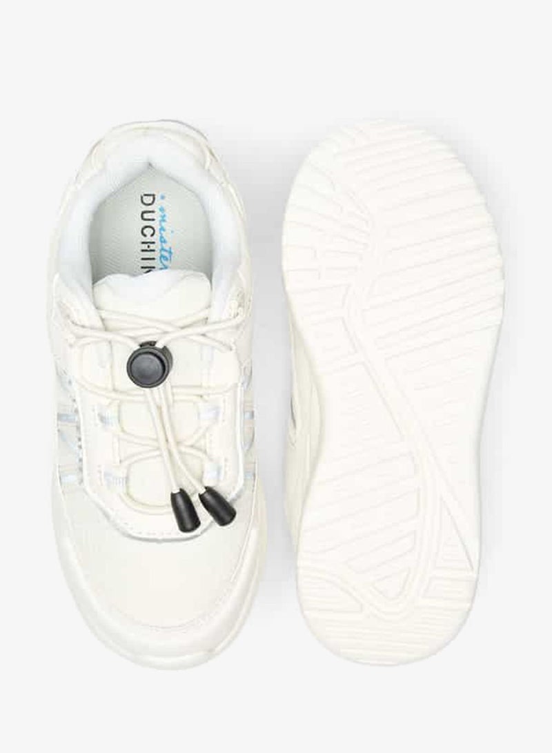 Mister Duchini Boys' Panelled Sneakers with Drawstring Lace Closure - Image 4