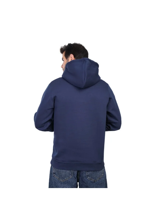 Coup Mens - Plain Hooded Sweatshirt With Long Sleeves