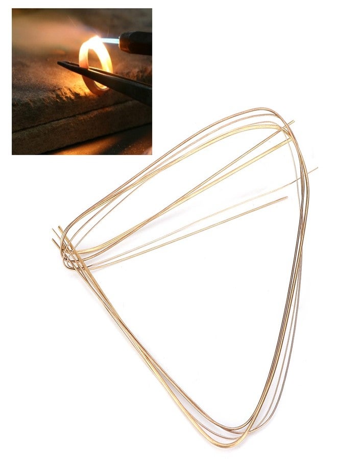 FOLOSAFENAR 4pcs 0.5mm 0.7mm 1.0mm 1.5mm Gold Silver Copper Welding Rods,Flexible and Durable Soldering Wire for Jewelry Making Kit Welding Materials - Image 4