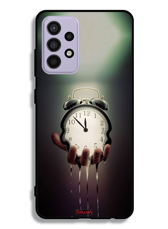 Tolwak Samsung Galaxy A52s 5G Protective Case Cover Clock - Image 1