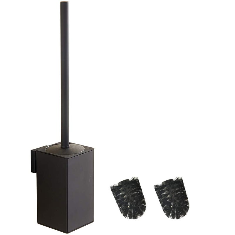 BGL 304 Stainless Steel WallMounted Square Toilet Brush Holder black