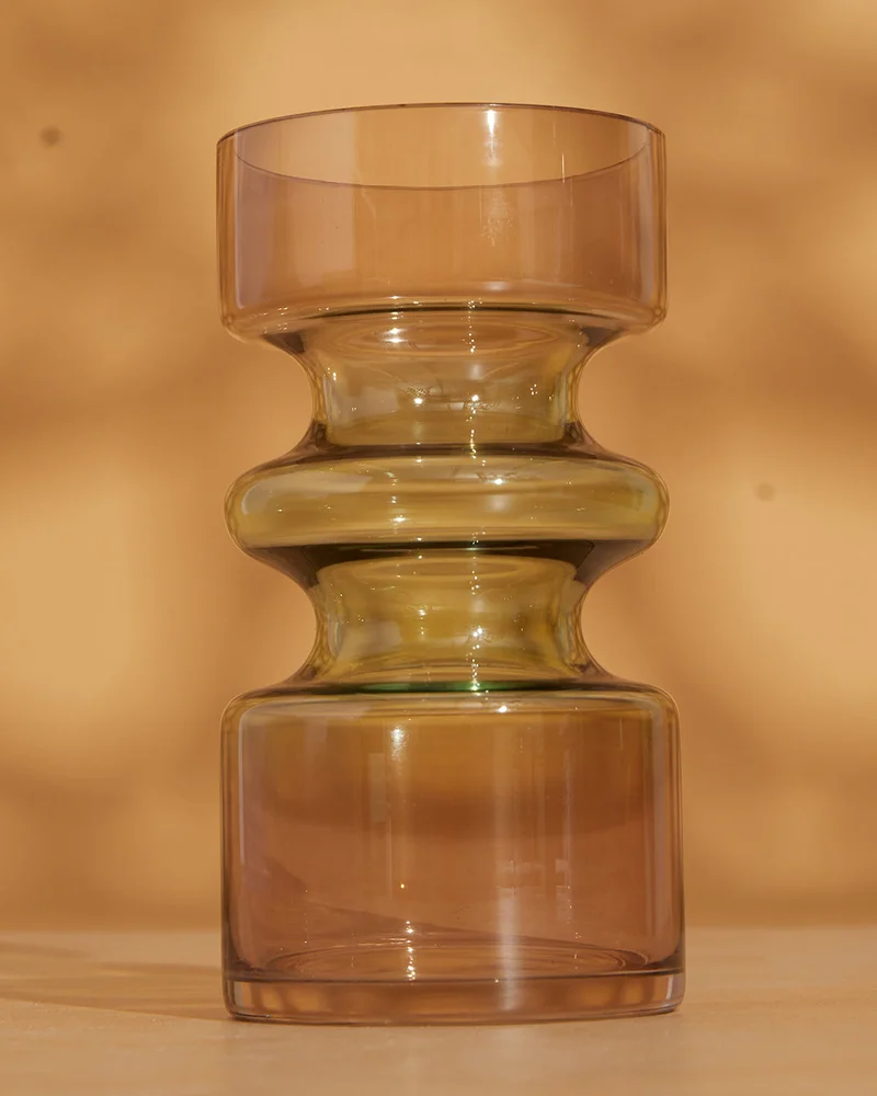 REDTAG Brown Glass Vase