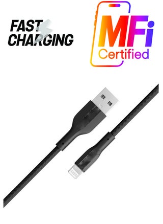 USB Lightning charging cable - pzsku/Z94F61F309F09FCB04DFBZ/45/_/1738233348/c2a20790-25f8-4d07-ba22-d93bdfd5fba8