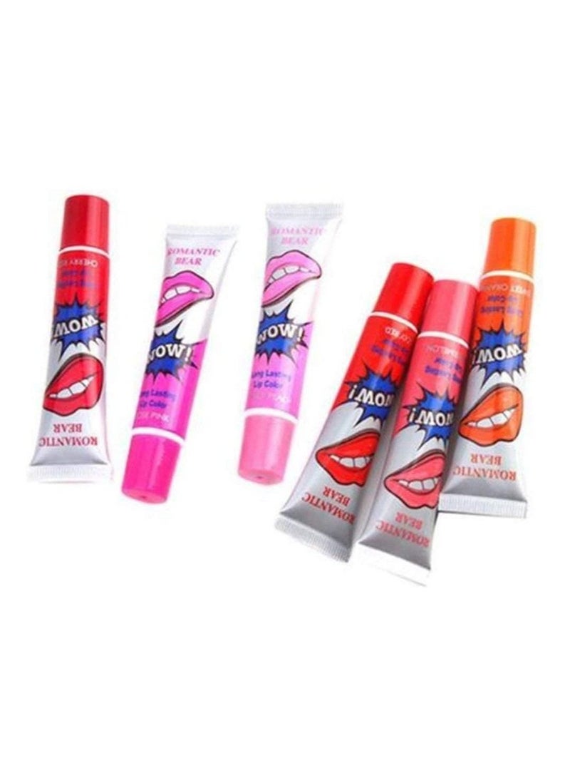 Romantic bear 6-Piece Long Lasting Lip Colour Set Multicolor - Image 2