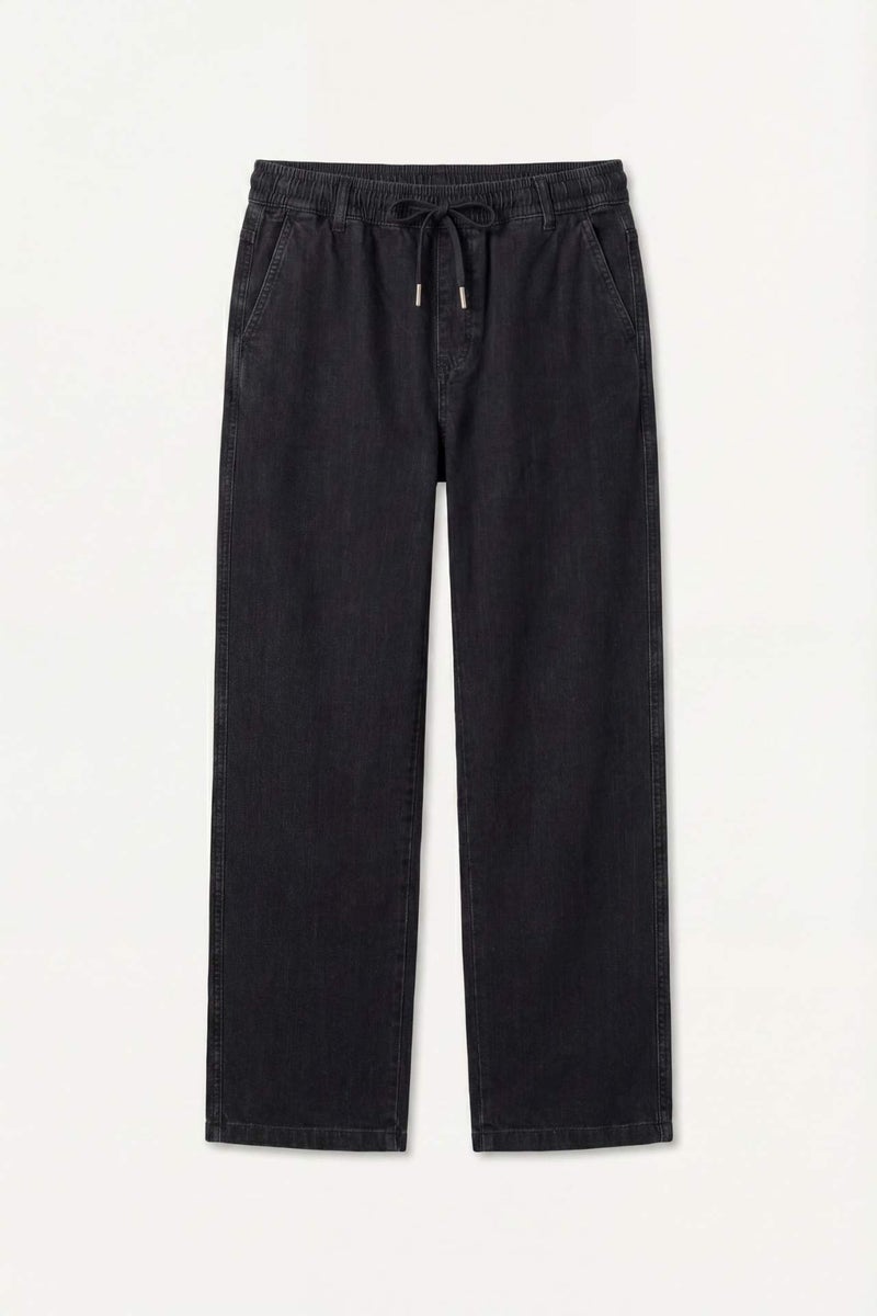 DeFacto Wide Leg Elastic Drawstring Jeans - Image 1