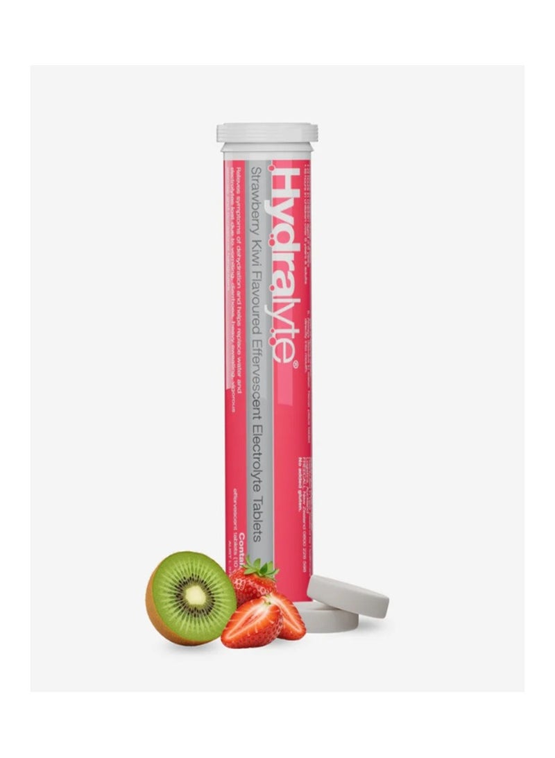 Hydralyte Effervescent Strawberry Kiwi 20 Eff Tablets - Image 2