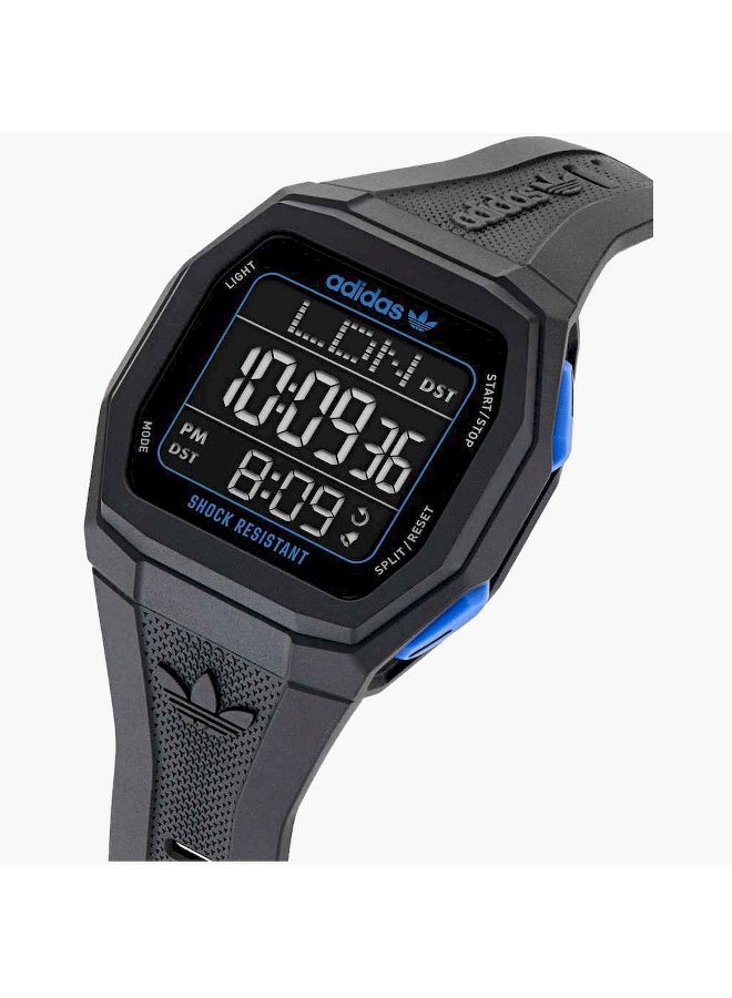 Adidas Black Digital Watch for Men - Image 4